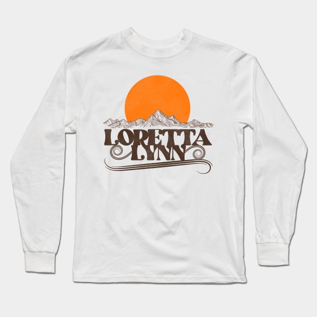 Loretta Sunrise Long Sleeve T-Shirt by darklordpug